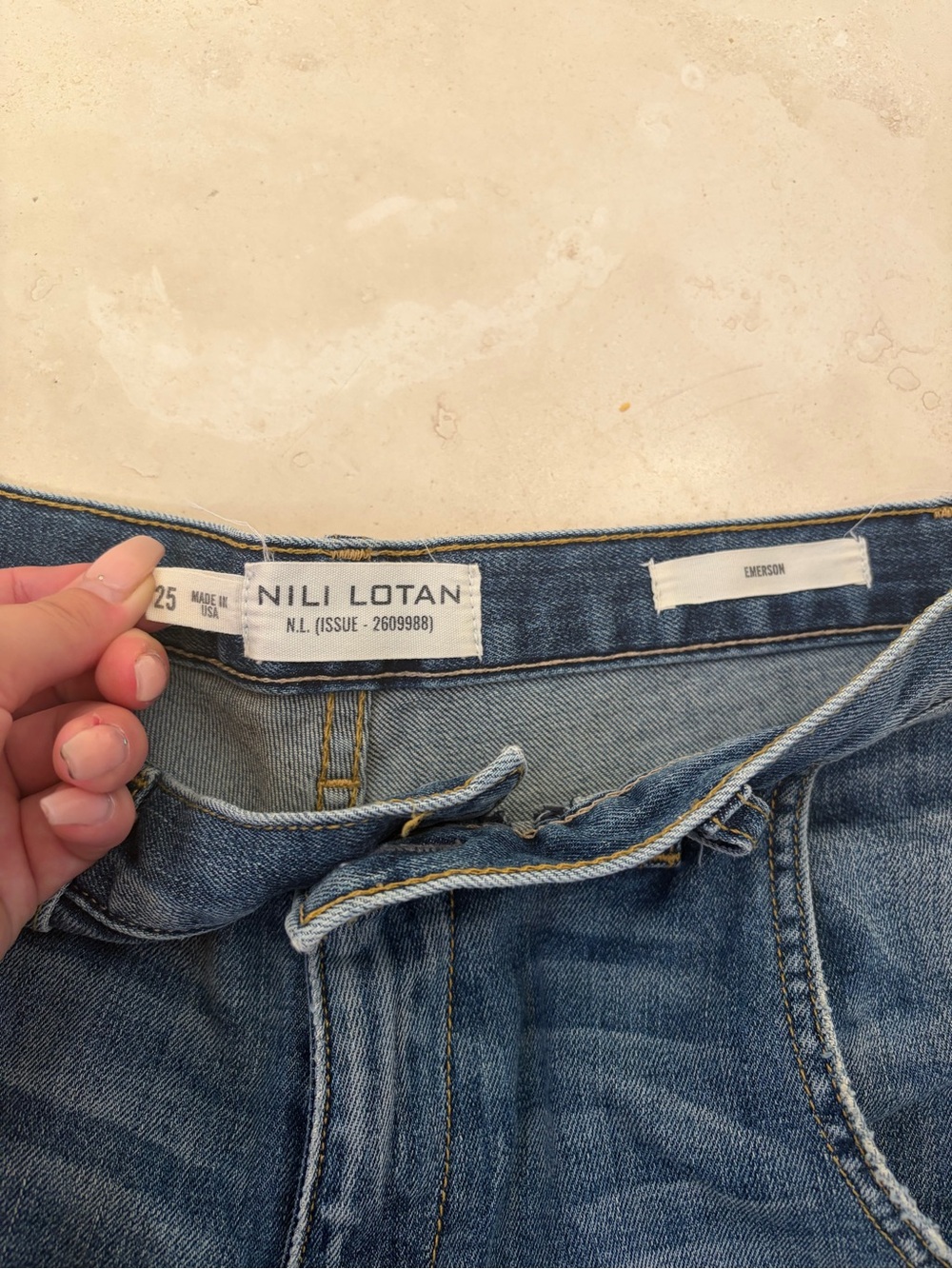 Nili Lotan Emerson Jeans - Picture 7 of 11